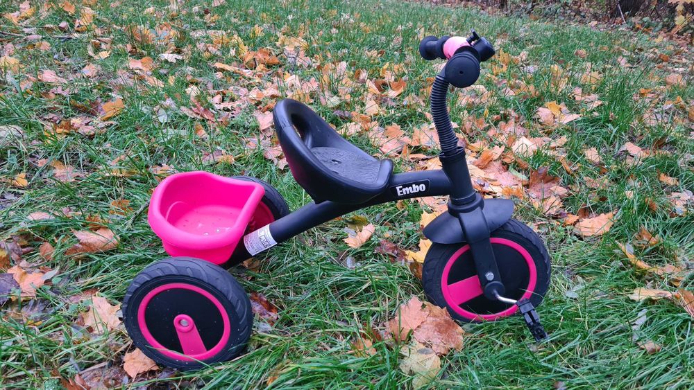 Rowerek dziecięcy 3-kołowy EMBO