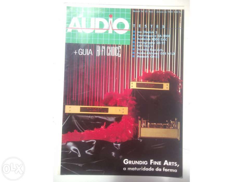 9 Revistas Áudio - Anos 90