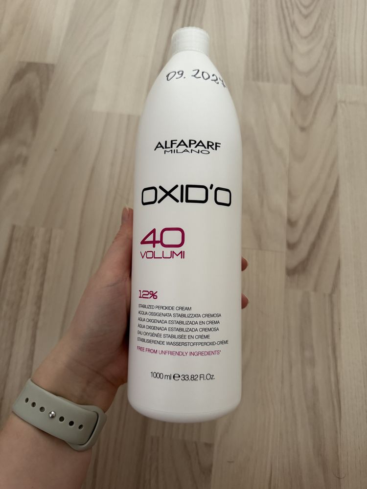 Alfaparf 11.11 + oksydant 12%