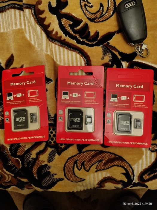 Sony Карта памяти MicroSDXC емкостью 64 ГБ-128 gb с адаптером SD.