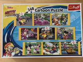 Puzzle Trefl 348 szt Mickey and the Roadster Racers