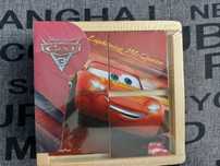 Klocki Puzzle Drewniane Cars 3 - 6 Obrazków