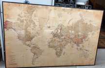 Mapa świata 62 x 92 cm