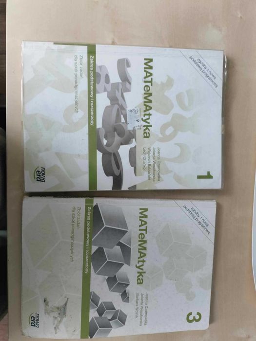 Zbiór zadań do matematyki, kl. 1, 3 szkół średnich