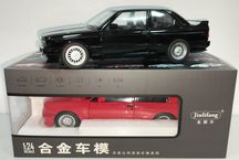 BMW M3 1988 E30 модель 1:21 Jinlifang Металл звук свет.