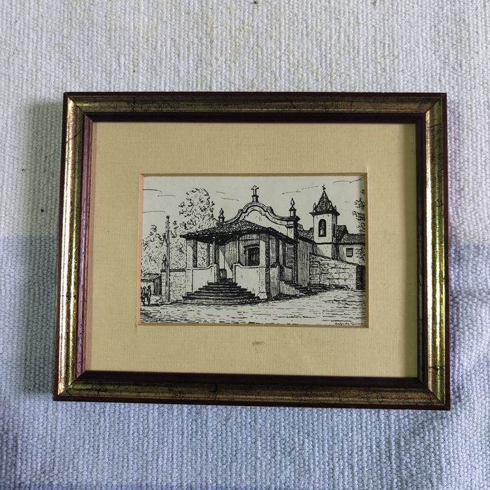 Quadros desenho linha Guimarães
