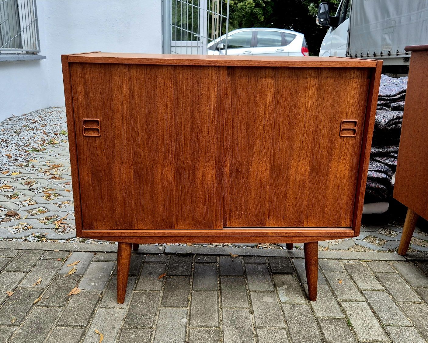 Duńska tekowa retro komoda lata 60/70 .