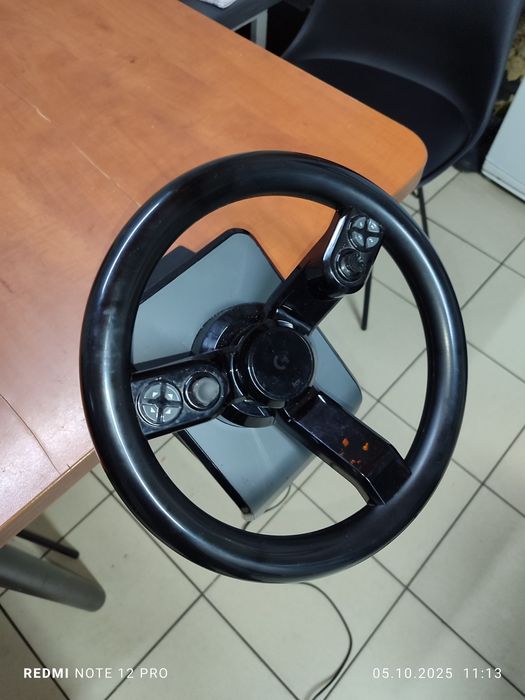 Руль Кермо Logitech heavy equipment