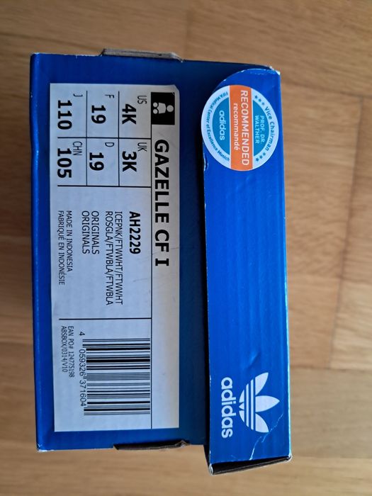 Ténis Adidas Gazelle - Cor de rosa tam. 19