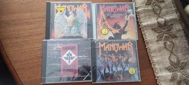 CD's Manowar Novos