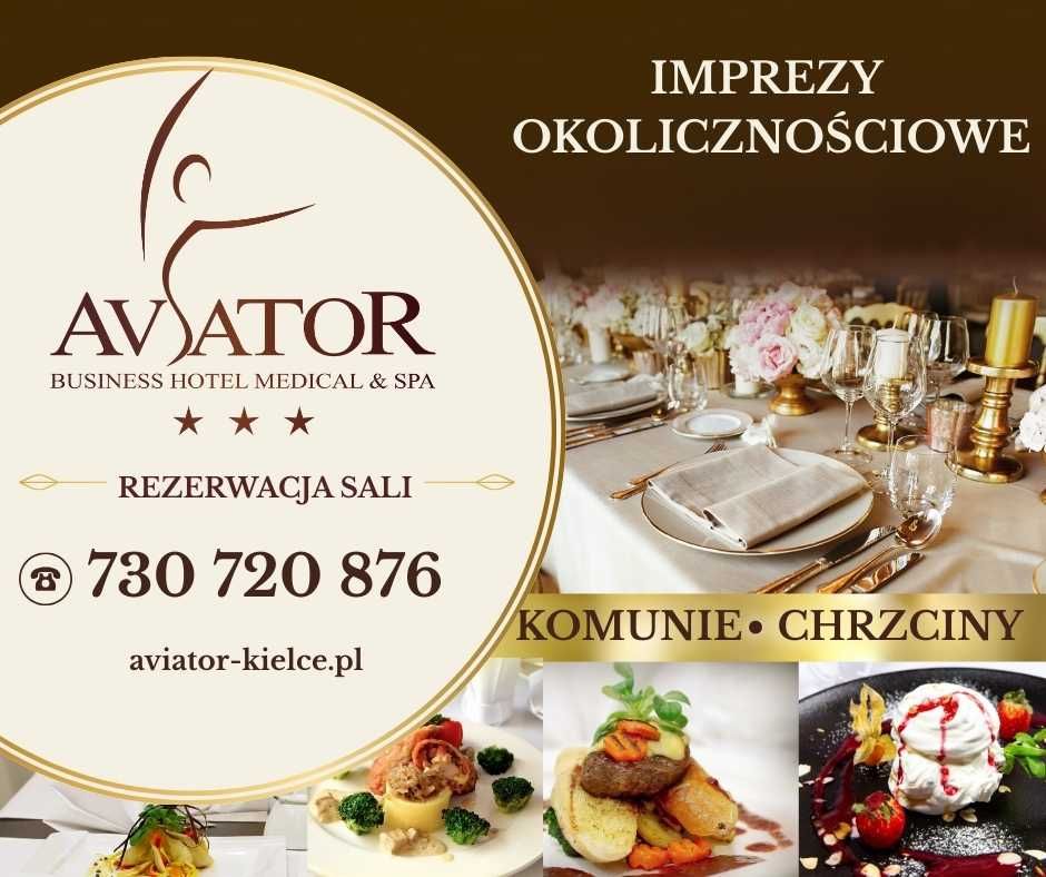 Imprezy okolicznościowe, wesela – Hotel Aviator, Kielce