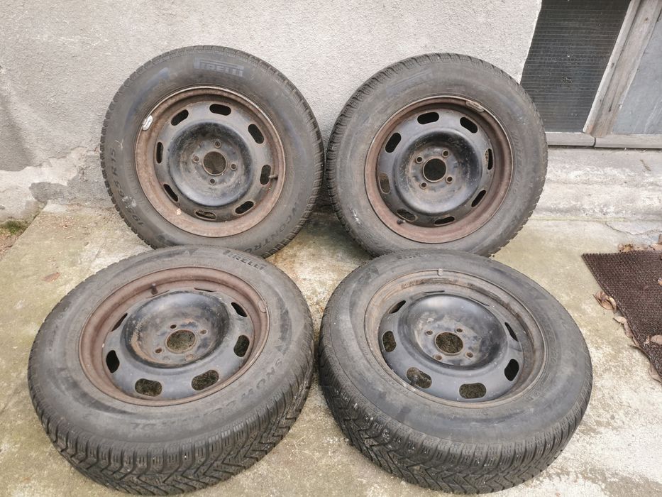 Koła stalowe z oponami 195/65 R15 rozstaw śrub 108