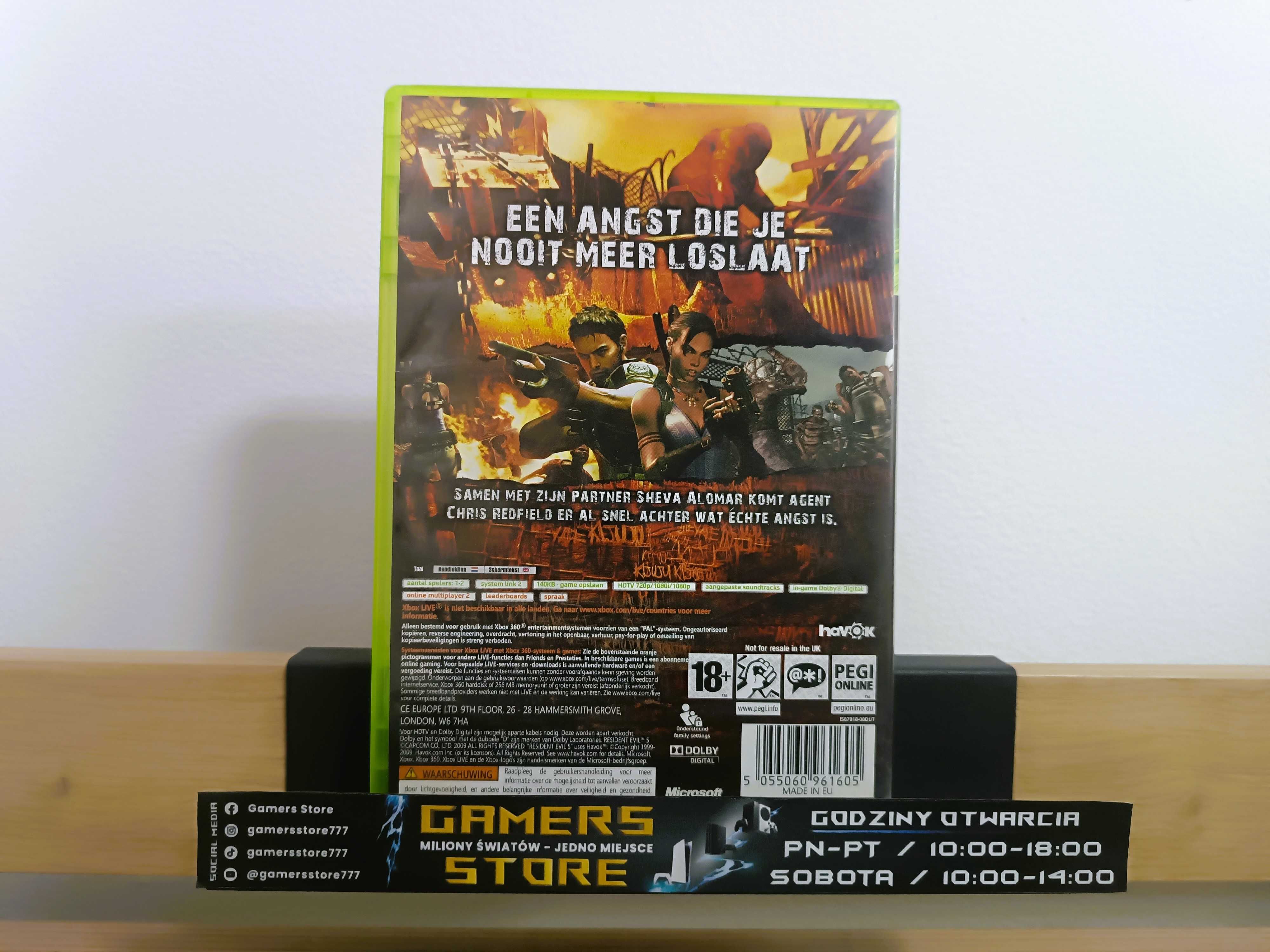 Resident Evil 5 - Xbox 360 - GAMERS STORE