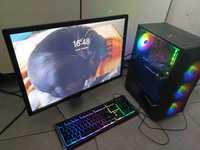 Komputer Gamingowy Intel i5 11-Gen/16 GB /512 GB + monitor Dell 24cale