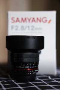 Samyang 12mm f2.8 ED AS NCS Fisheye (Nikon AE/Chip)