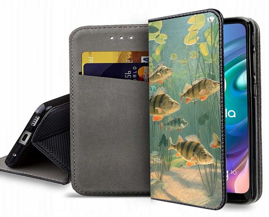 Etui zamykane wędkarskie iPhone Samsung Huawei Xiaomi Motorola