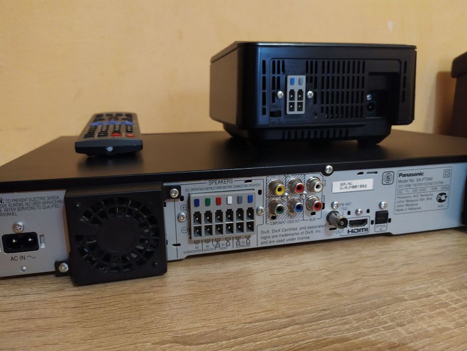 ДВД ресивер Panasonic не включается