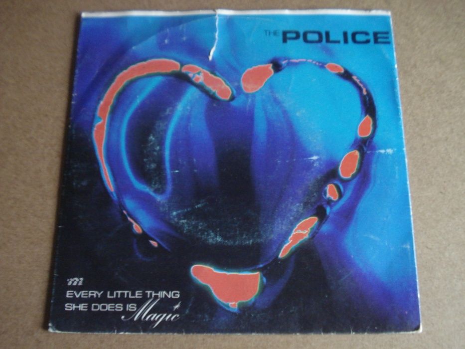Raro Vinil Single The Police – Every Little Thing She Does Is Magic