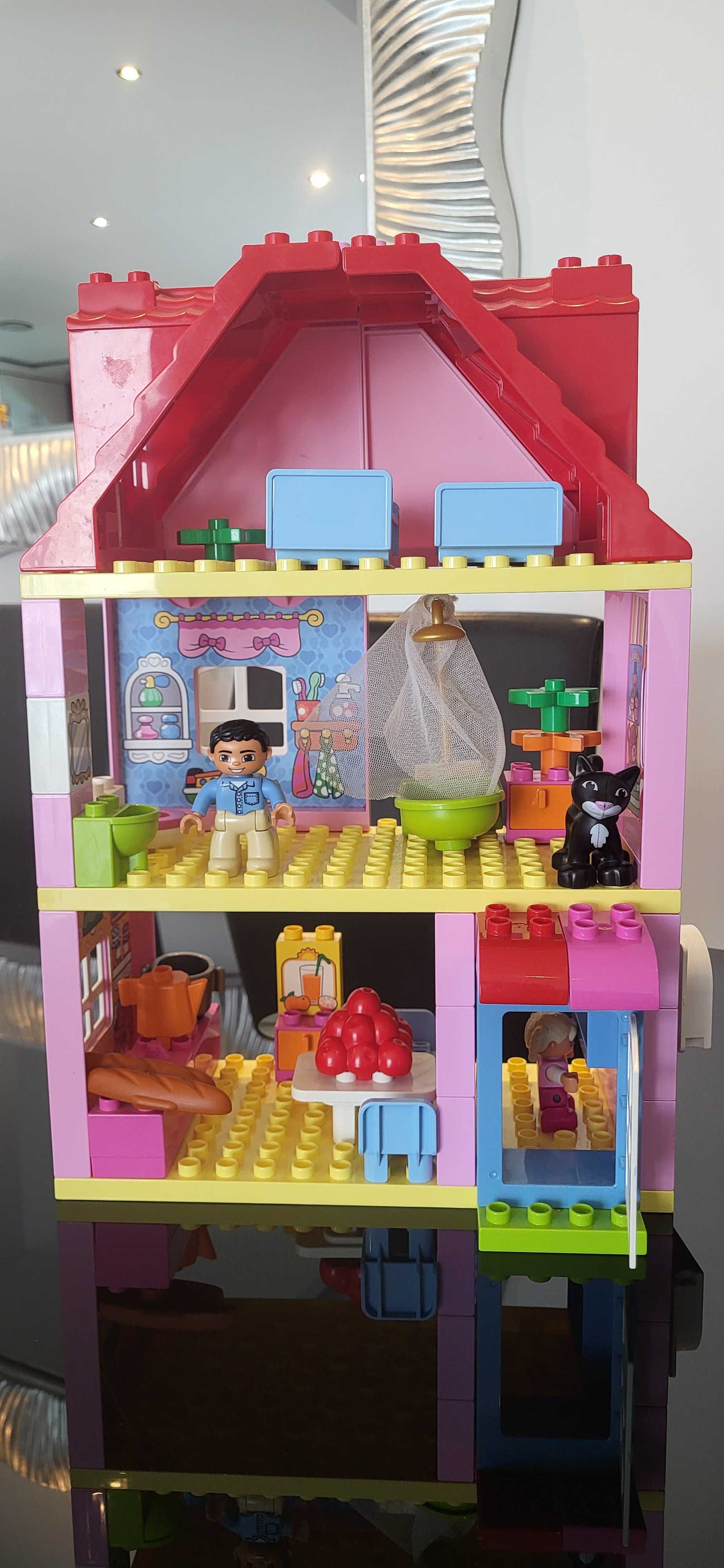 Lego Dublo Casa Rosa