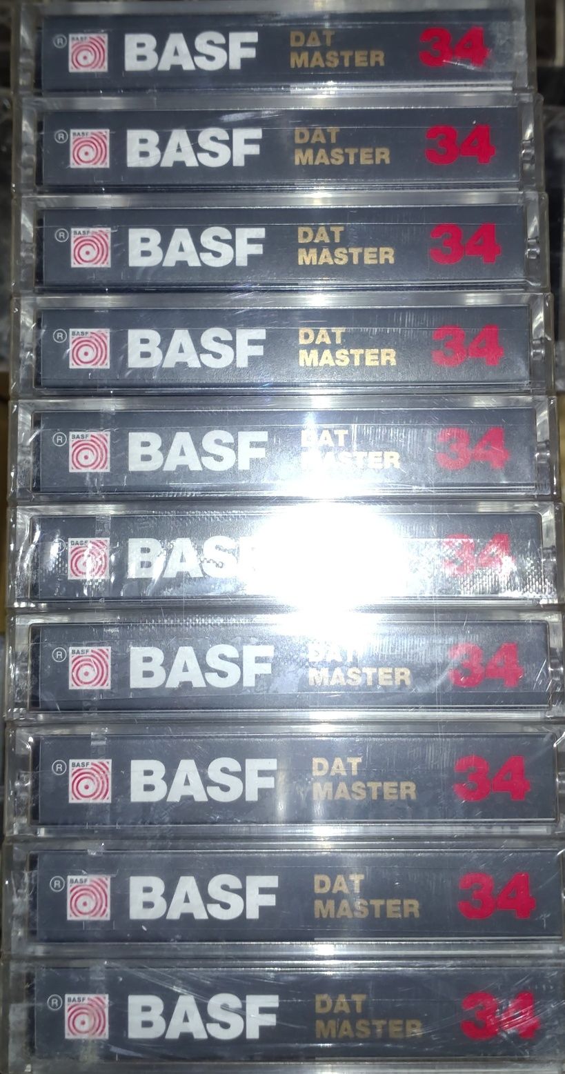 Kaseta BASF DAT Master 34 10szt. Oryginał Made in Japan