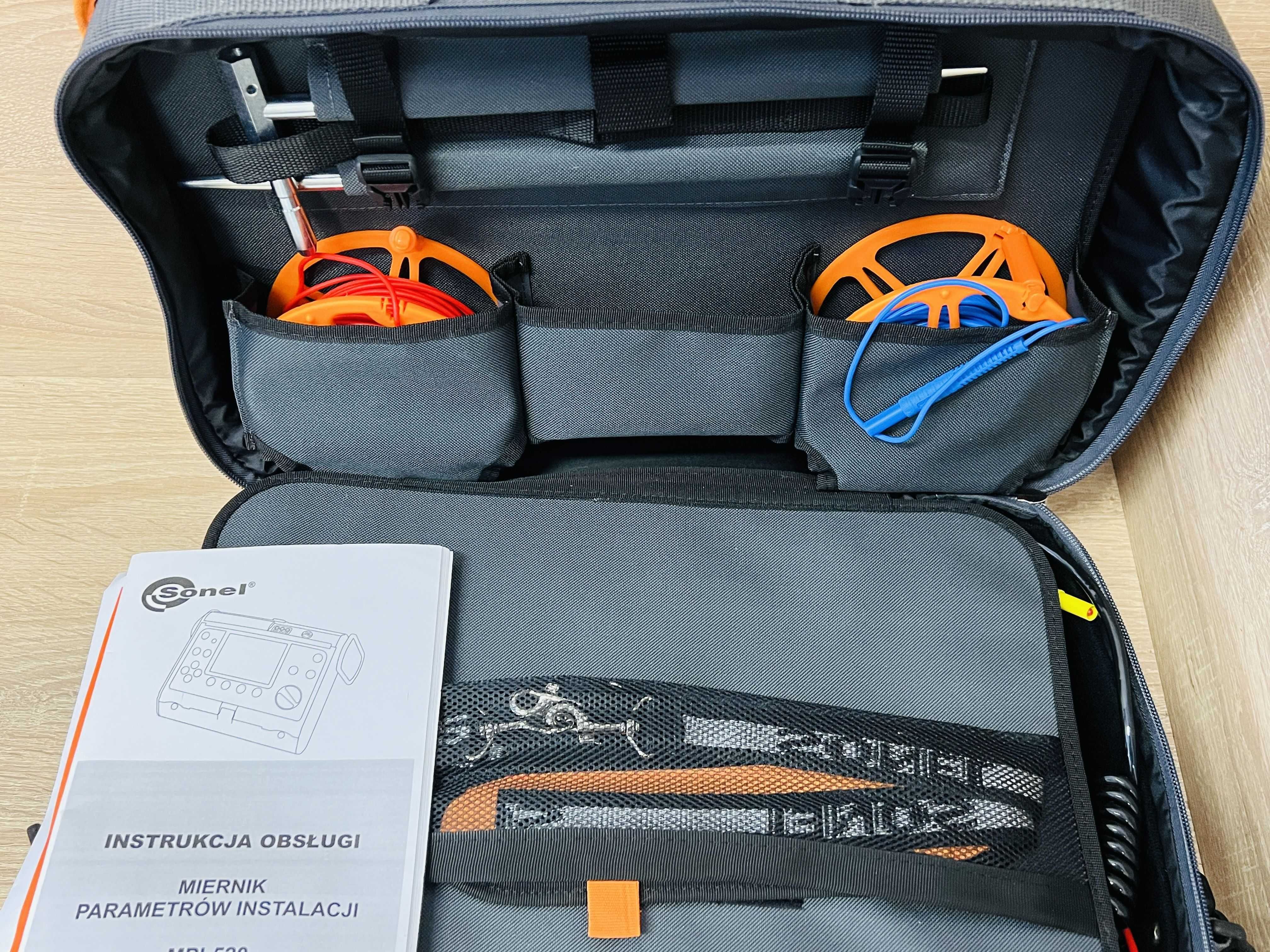 Miernik parametrów instalacji elektrycznych Sonel MPI-520 Stan BDB GW