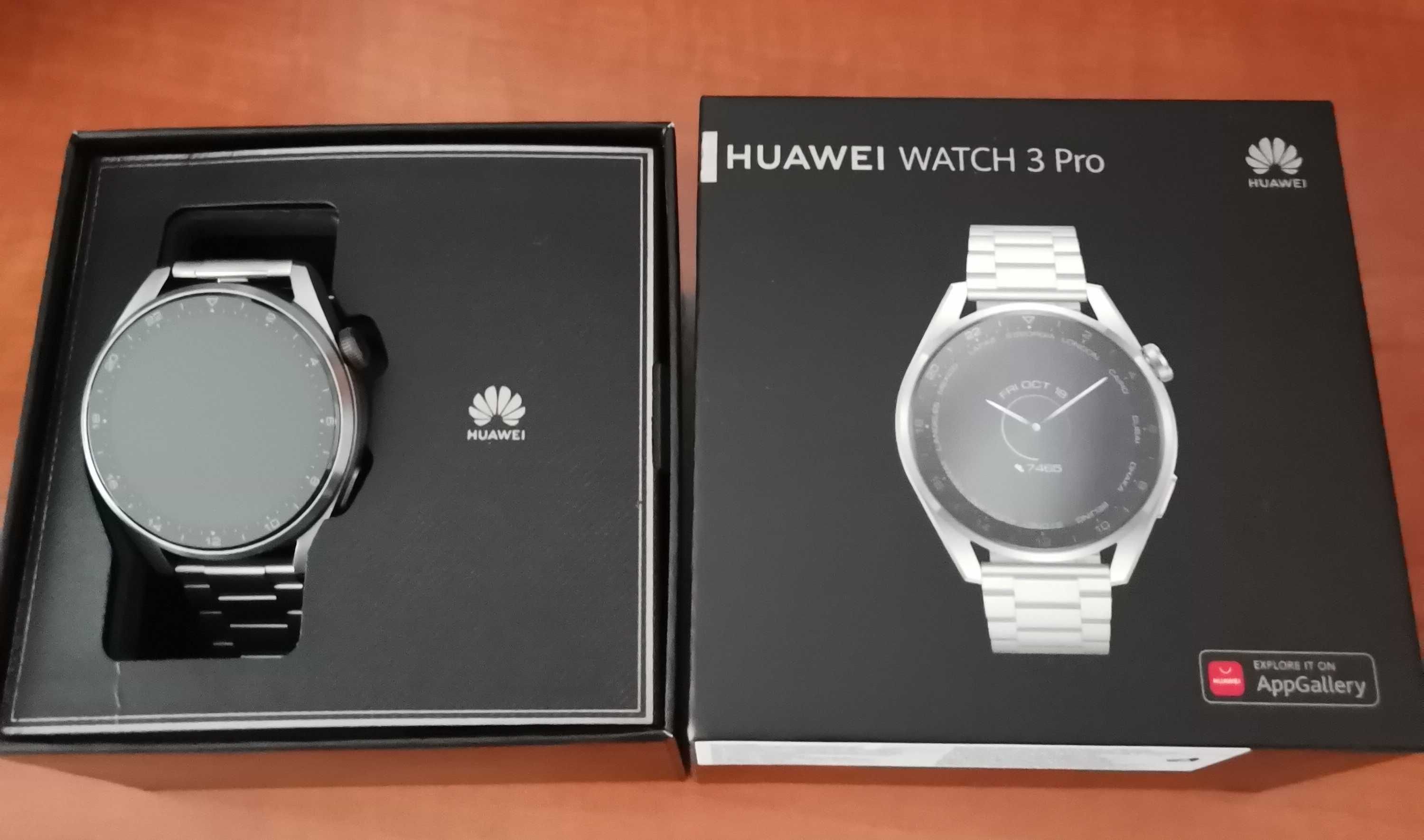 Smartwatch HUAWEI Watch 3 Pro Elite Titanium LTE Srebrny