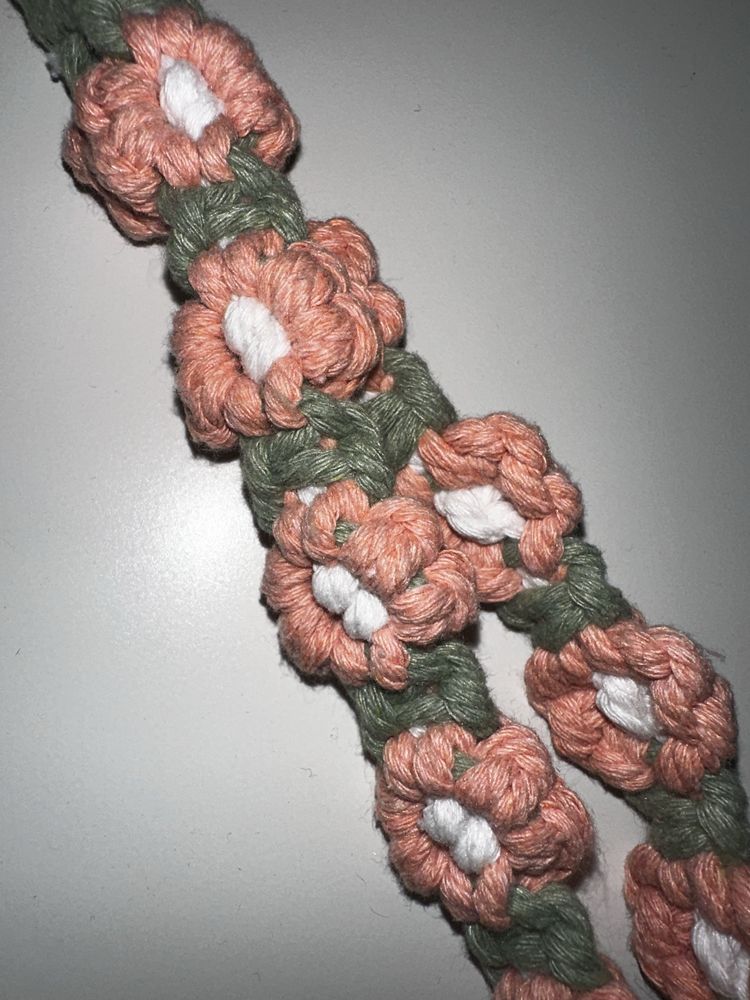 Porta Chaves em Macrame