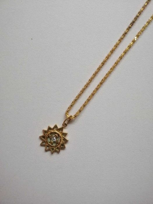 Амулет/ оберег "Звезда Эрцгаммы" c цепочкой