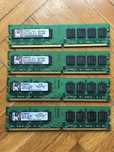 Ram ddr2 kingstone 4x4gb. kvr667d2n5k2