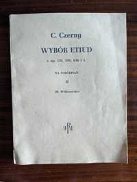 Nuty Carl Czerny wybór etiud II na fortepian