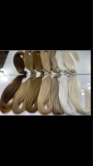 Нарощення натурального та біопротеїногово волосся Васильків