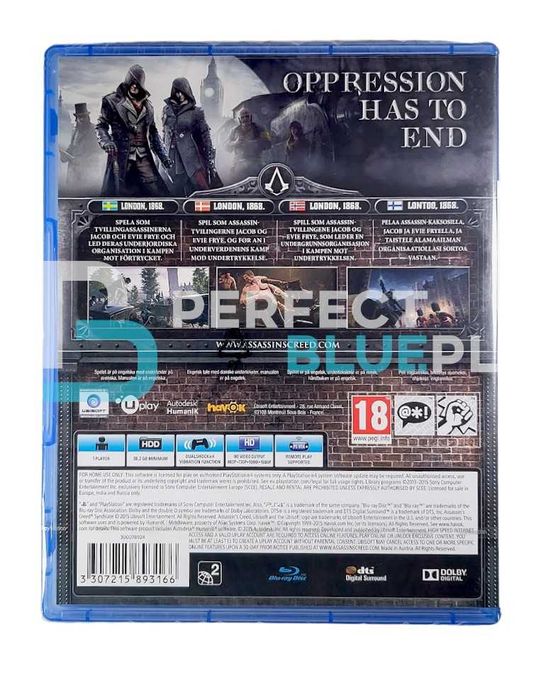 Assassin’s Creed Syndicate / Gra PS4 / Napisy PL / Sklep Perfect Blue