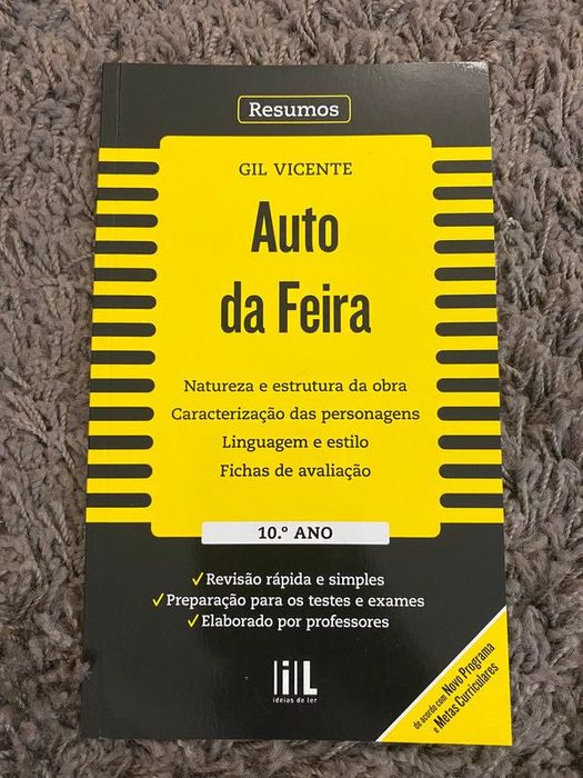 Livro de Resumos - Auto da Feira - Gil Vicente