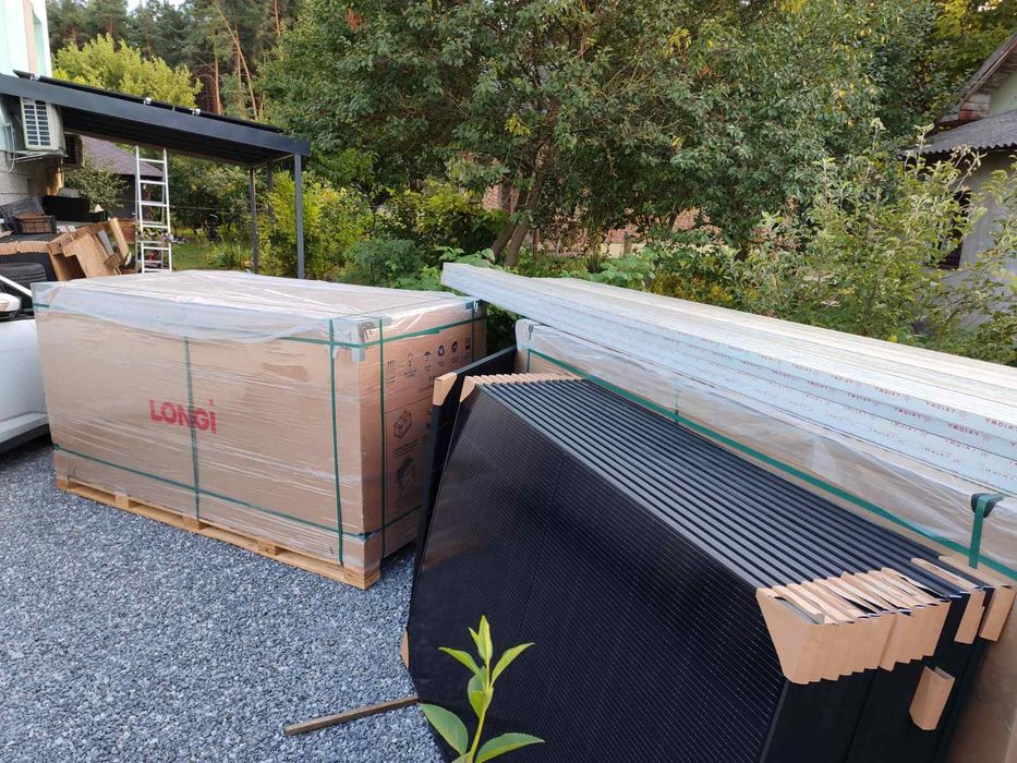 Сонячні панелі Longi Solar LR5-54HTD-430M//615 bificial Hi-MO 6,7
