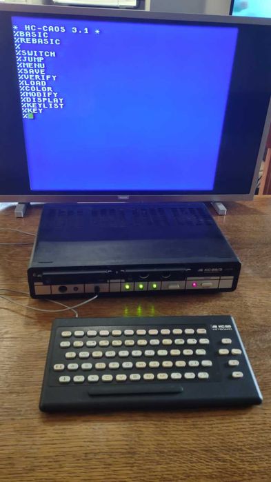 Komputer KC85/3 + Klawiatura + 2 Moduły - Sprawny