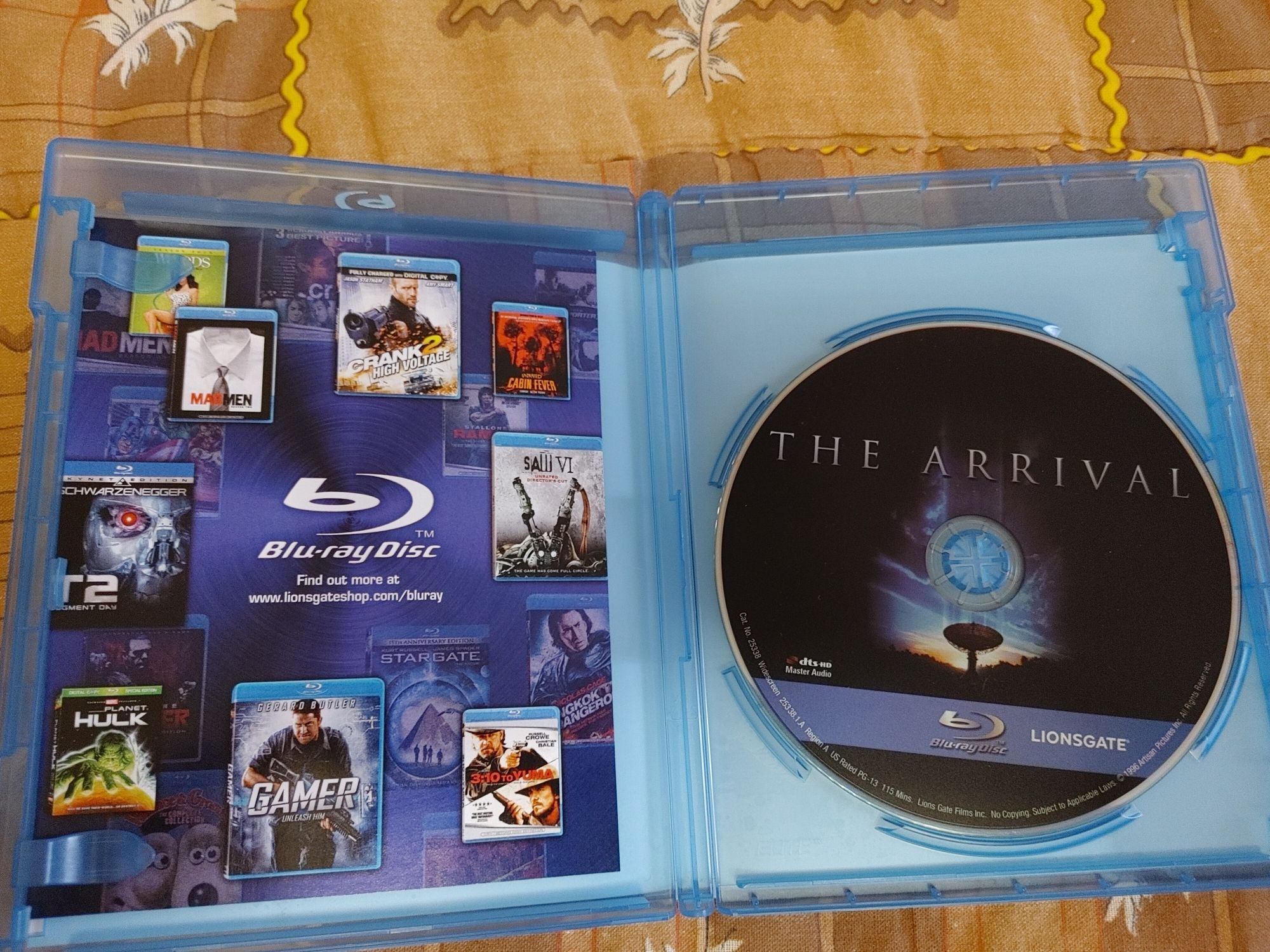 Продам the arrival-прибытие 1996 blu-ray