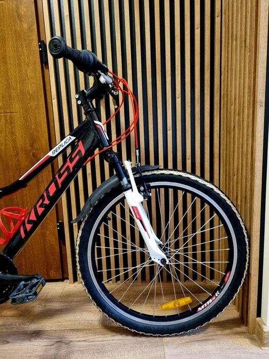 Kross Hexagon Rower dziecięcy Koła 24 cale Przerzutki Shimano