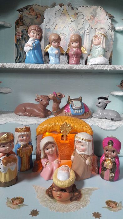 Szopka bożonarodzeniowa dla dzieci.