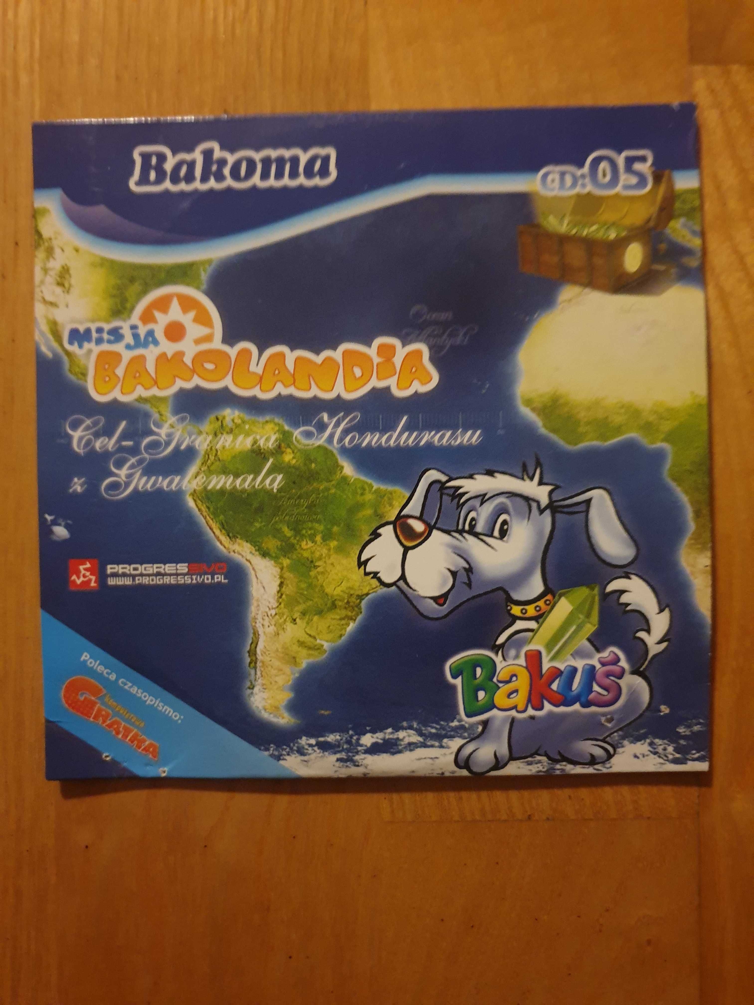 Gra PC Bakoma Misja Bakolandia Bakuś CD:05