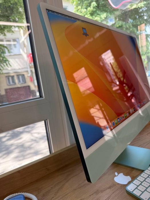 iMac (24-inch, M1, 2021) 8gb/8gb/512gb Green
