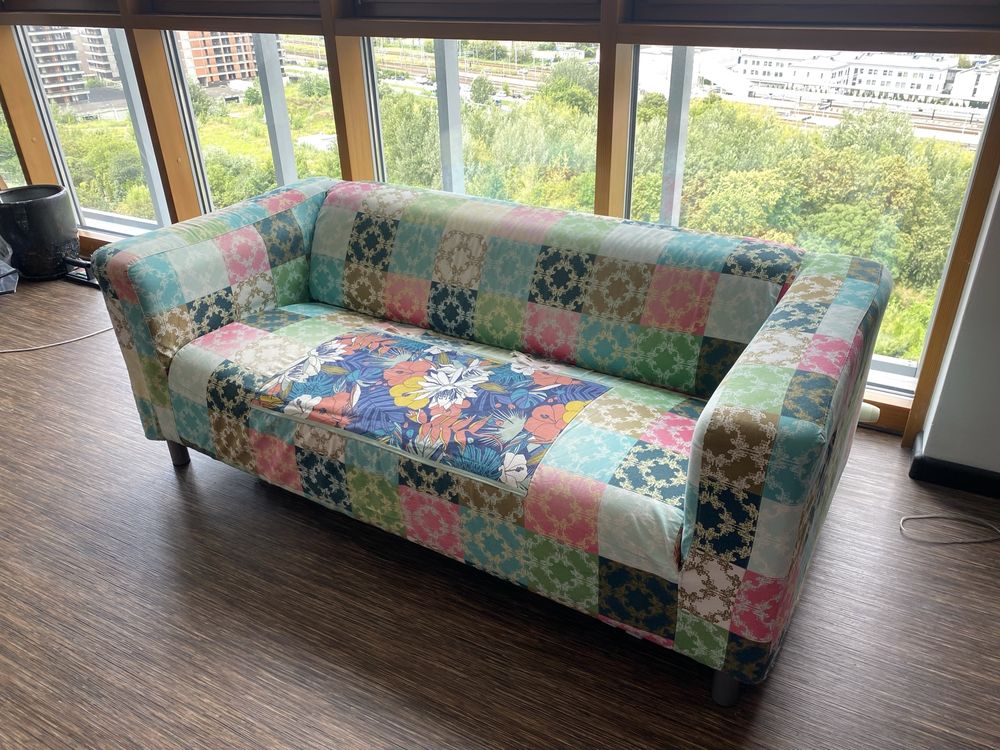 Kanapa Ikea Klippan PatchWork