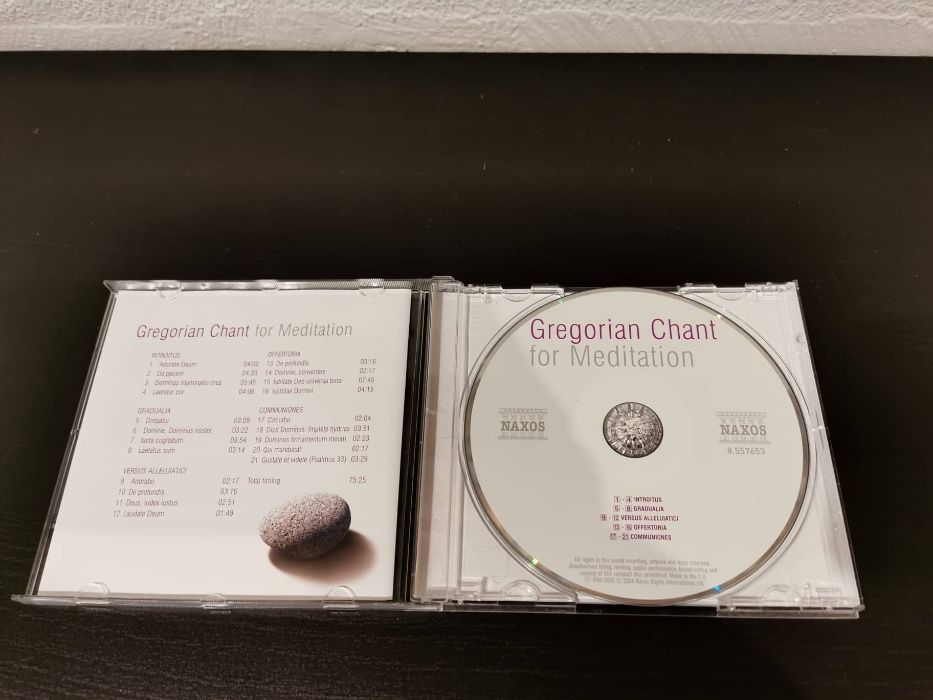 Cd de Canto Gregoriano para Meditação