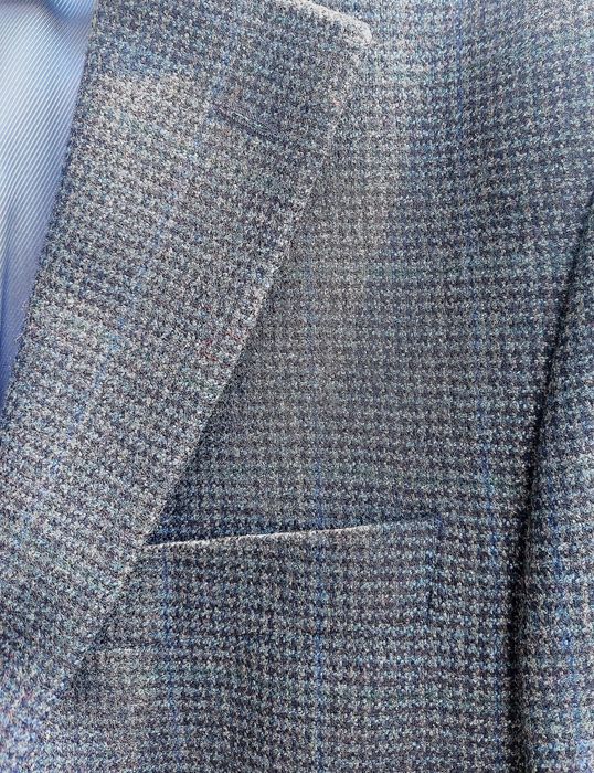Marynarka Marks & Spencer rozmiar 52 XL slim fit szara premium design