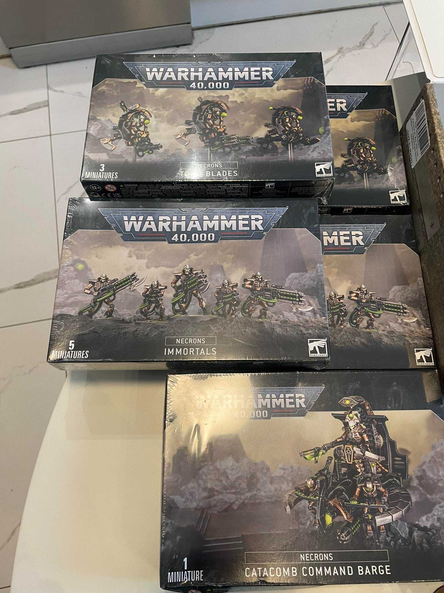 Necrons - Warhammer 40000. Duża armia - 5700pkt