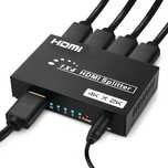 Rozdzielacz 4K HDMI 1 w 4 out, jednocześnie rozdzielacz HDMI Audio Vid
