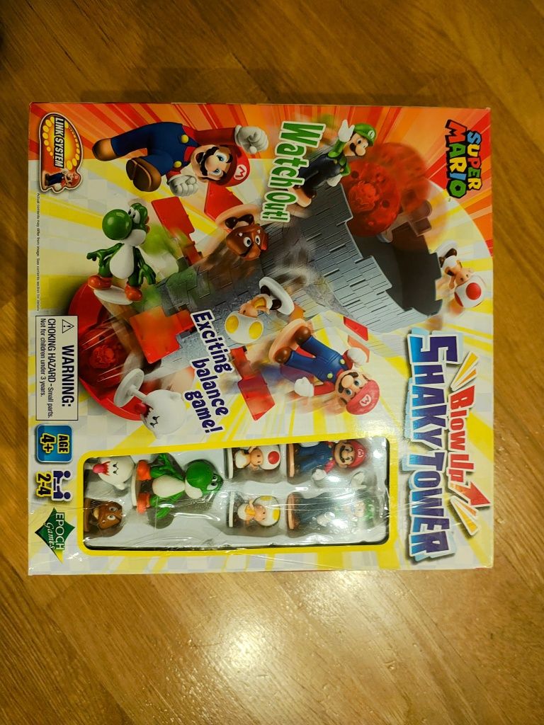 Super Mario Rozchwiana wieża, gra zręcznościowa, zabawka 4+