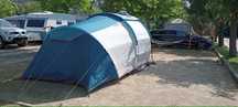 Tenda Queshua quarto 4 pessoas e sala