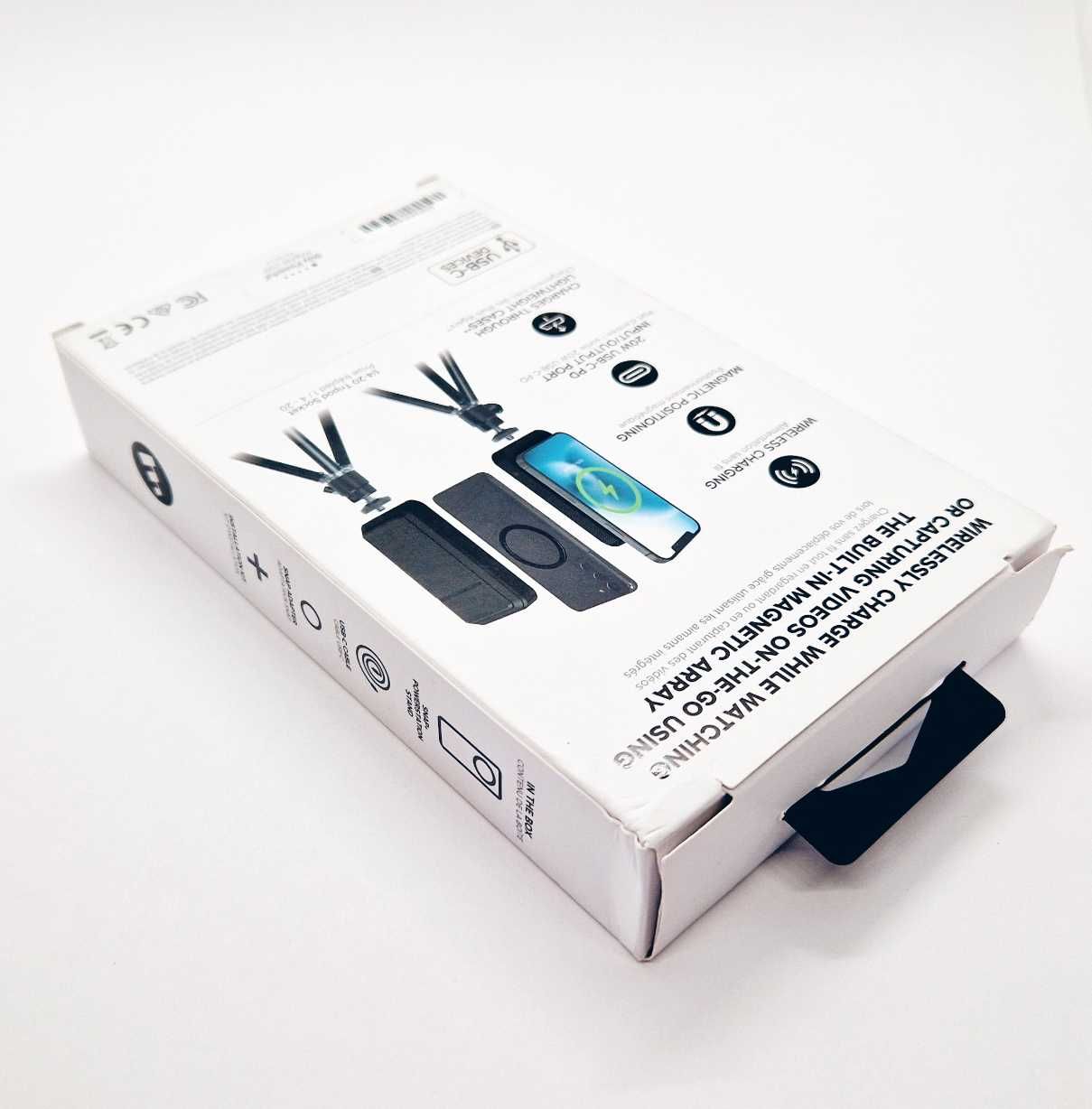 Powerbank Mophie 10000 mAh czarny bezprzewodowy