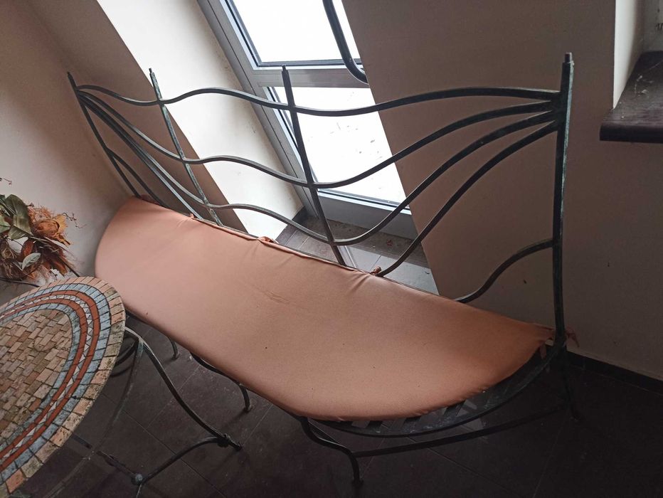 metaloplastyka ogrodowy komplet kawowy,krzesła,stolik,sofa,świecznik