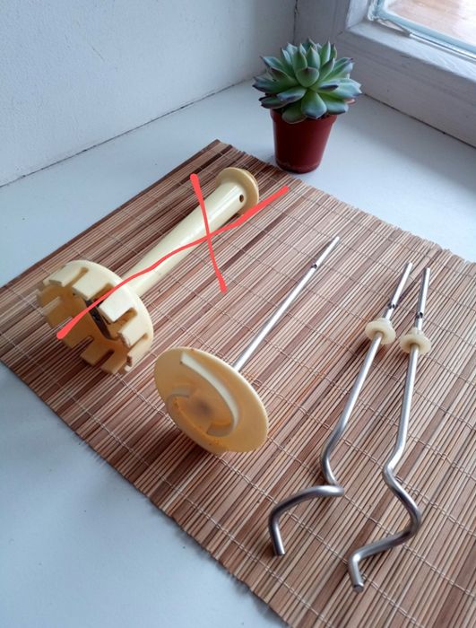 Насадки, запчасти к миксеру Рось